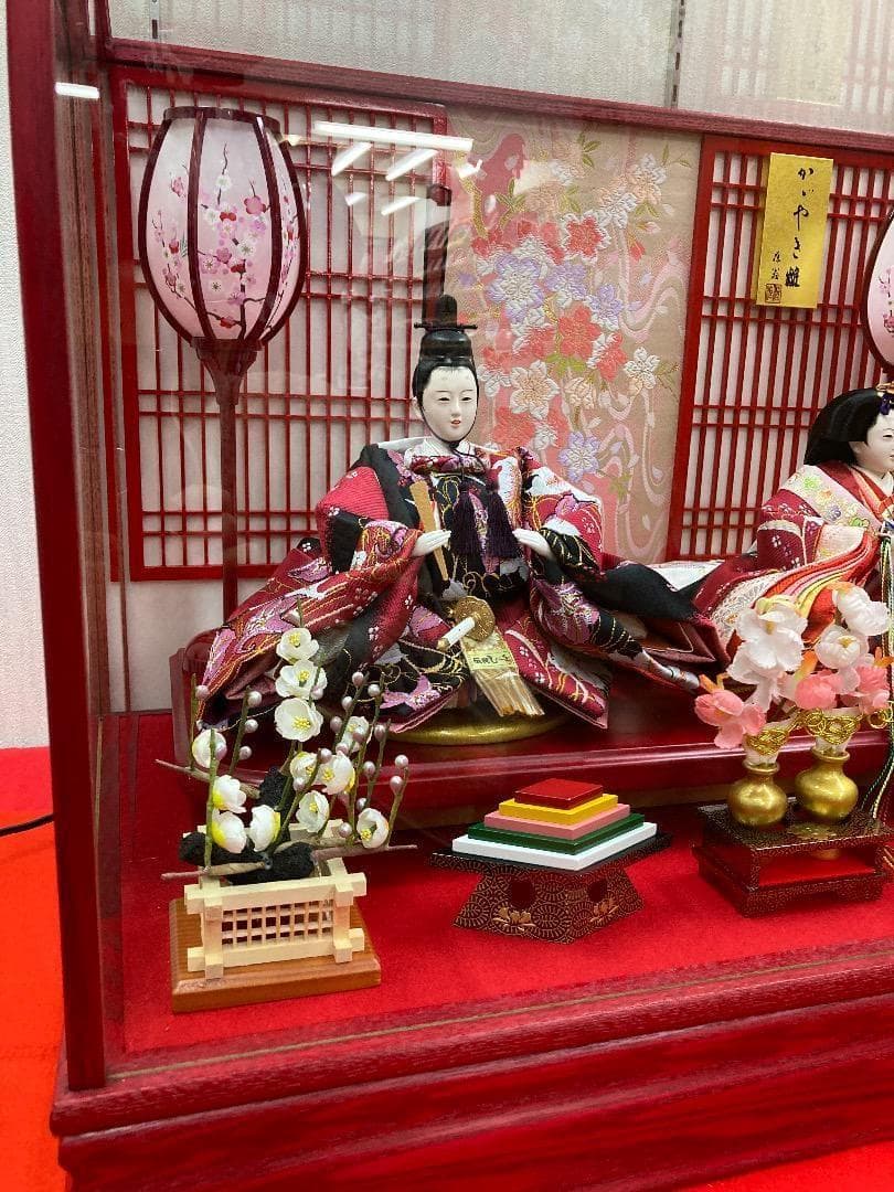 K17 豪華！訳あり特価！親王ケース　ひな人形ケース　親王ケース　三月ケース