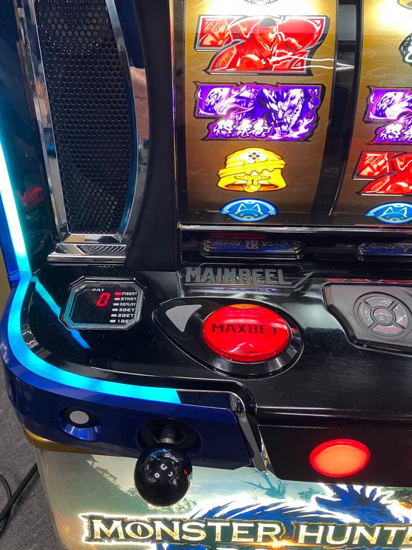 スマスロ実機 パチスロ Ｌ モンスターハンターライズ 簡易ユニット付⭕️送料無料⭕️
