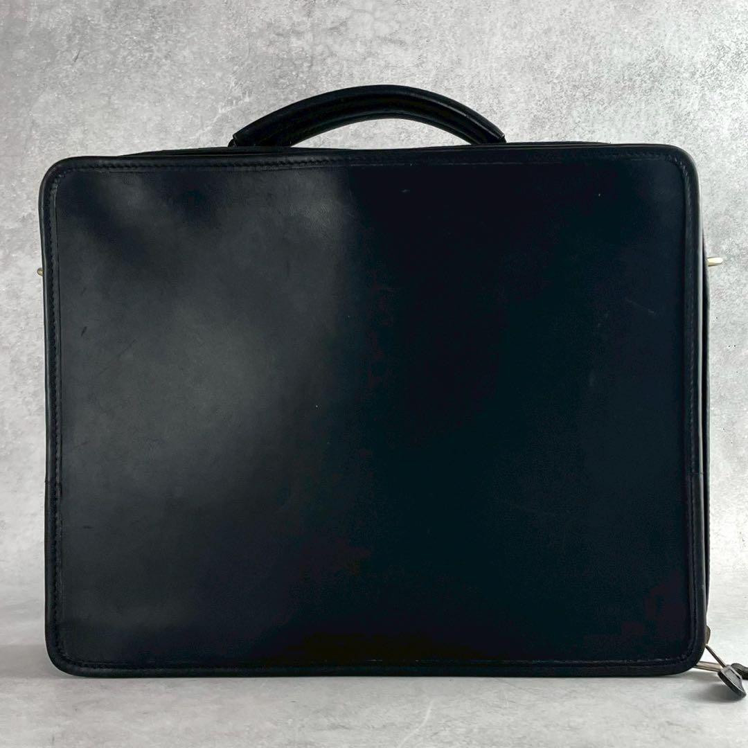 ✨美品✨オールドコーチ　ビジネスバック　ブリーフケース　2way レザー　黒
