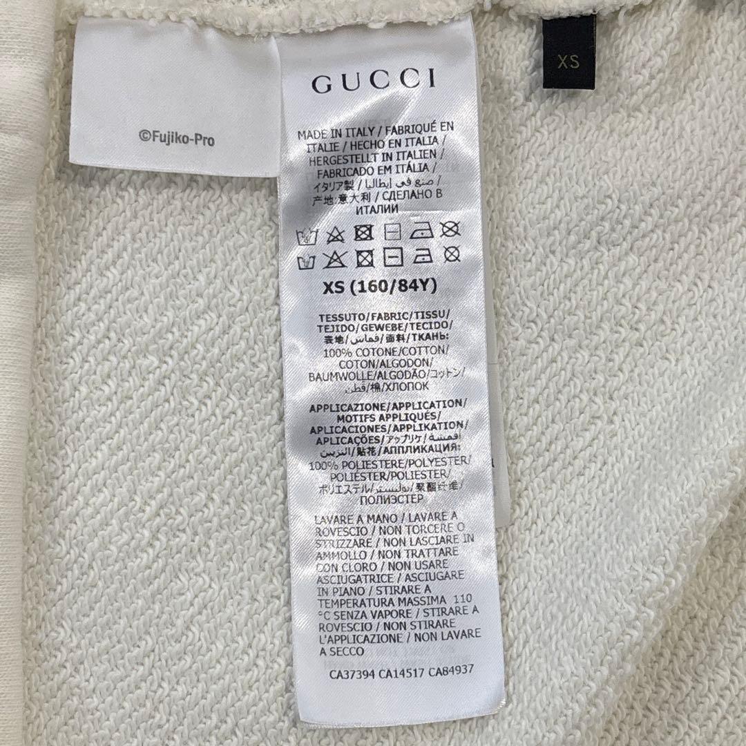 【レディースM相当】GUCCI　ドラえもん　コラボ　トレーナー　スウェット　花柄