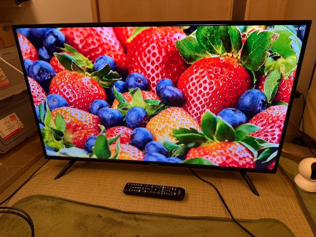 ハイセンス hisense 40型　テレビ 40H30E　2020年製　映り綺麗