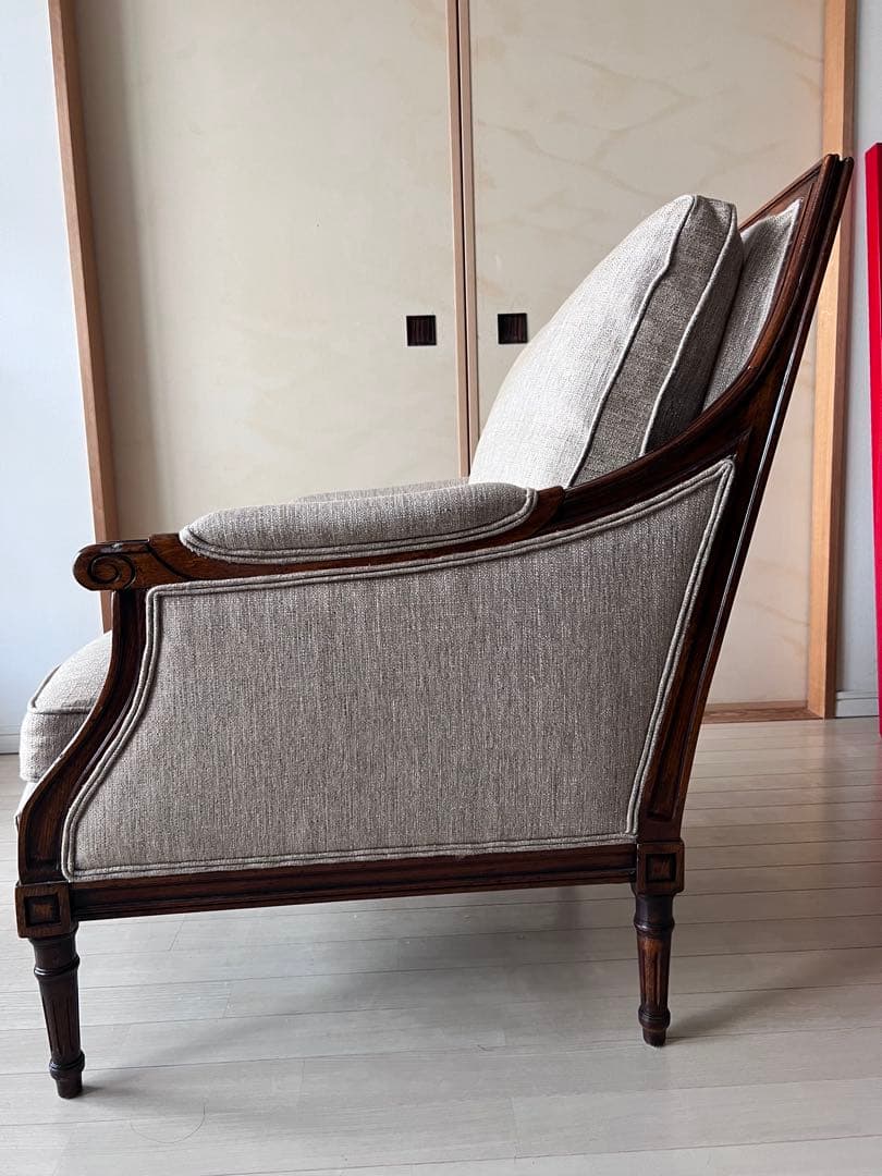 【Momo NO①】GRANGE：クラシック ファブリックソファ