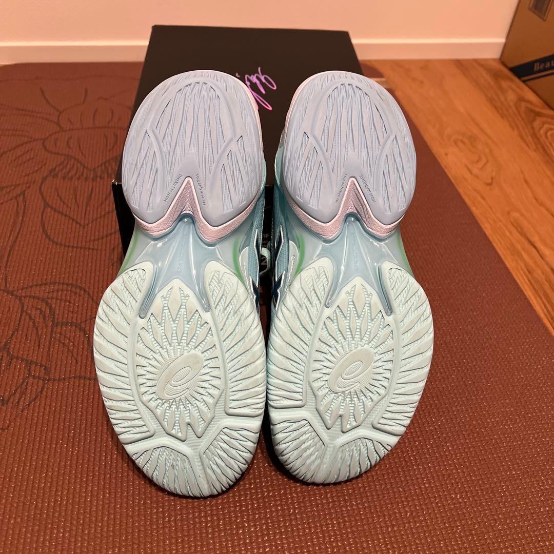 ASICS SWIFTFACE YUKI 27.0cm グラデーションティール