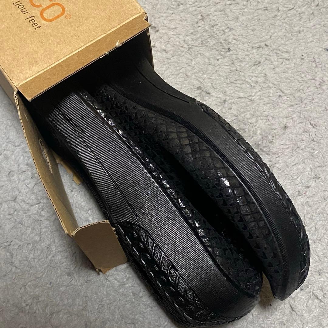 む*ん様 Arcopedico L15 ブラックシェイン フラットシューズ