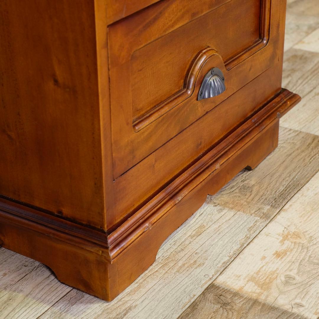 H 新品 アジアン チェスト サイドボード カントリー 収納 引き出し