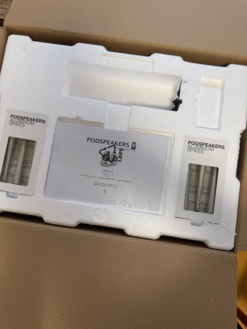 スピーカー・ウーファー ScanDyna smallpodspeaker black