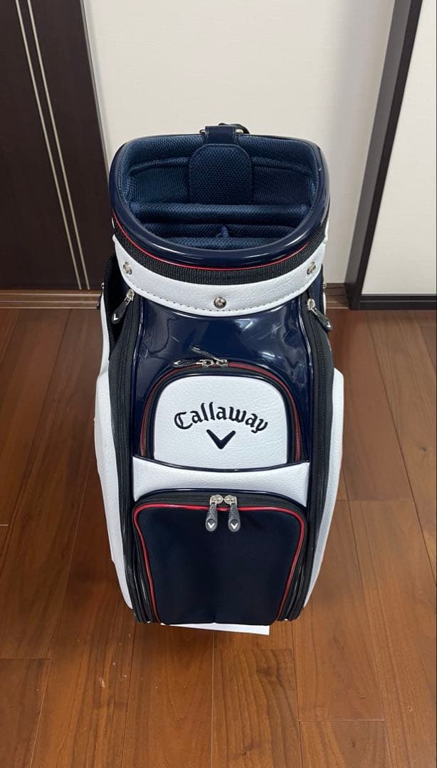 Callaway キャディバッグ ホワイト/ネイビー