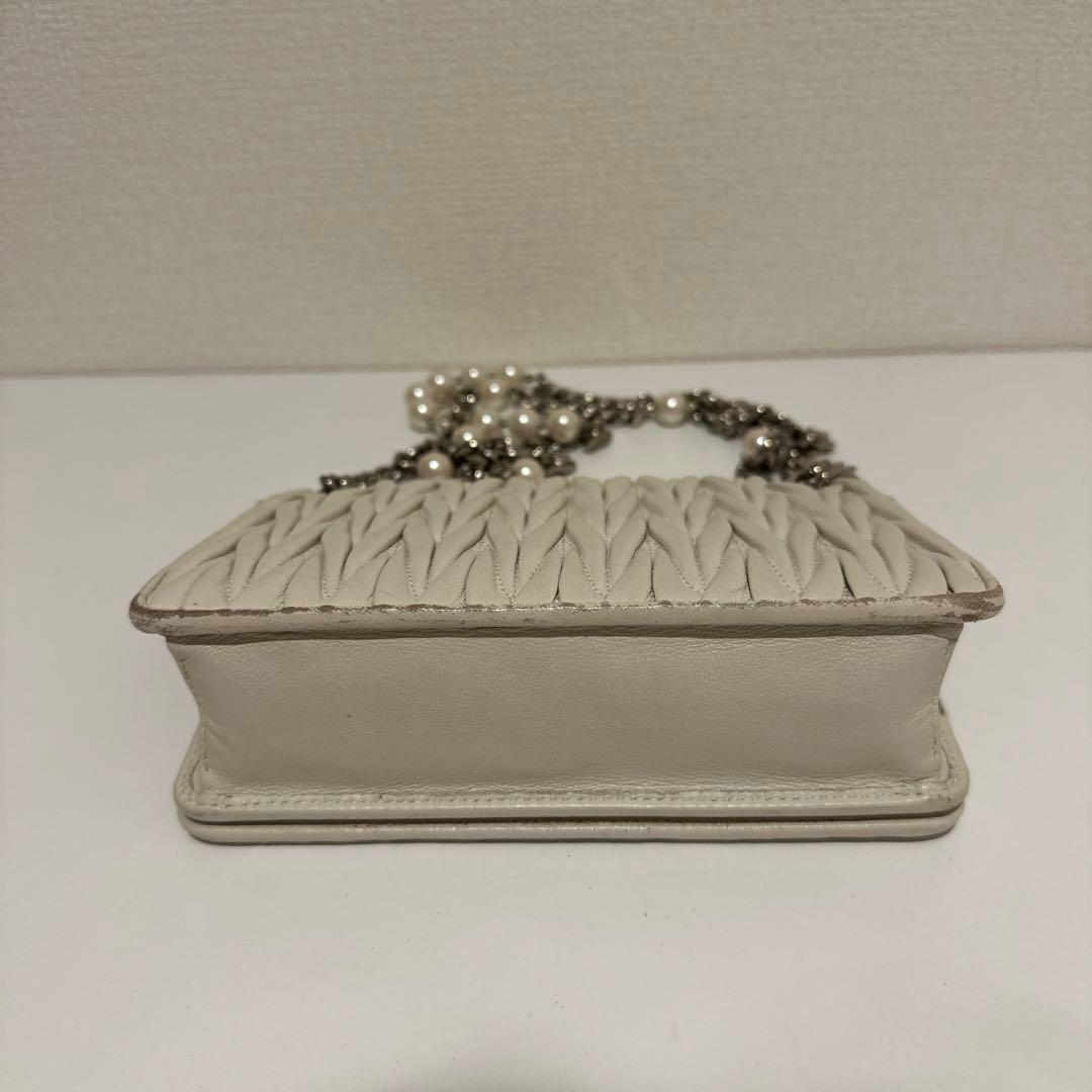 ミュウミュウ マテラッセレザー バッグ