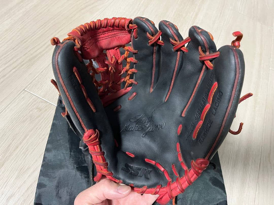 SSKエスエスケー 元木モデル 限定品 一般用大人サイズ 内野用 軟式グローブ