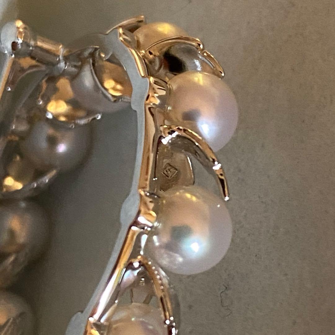 ミキモト　ブローチ　葉彫り　入学式　卒業式　結婚式