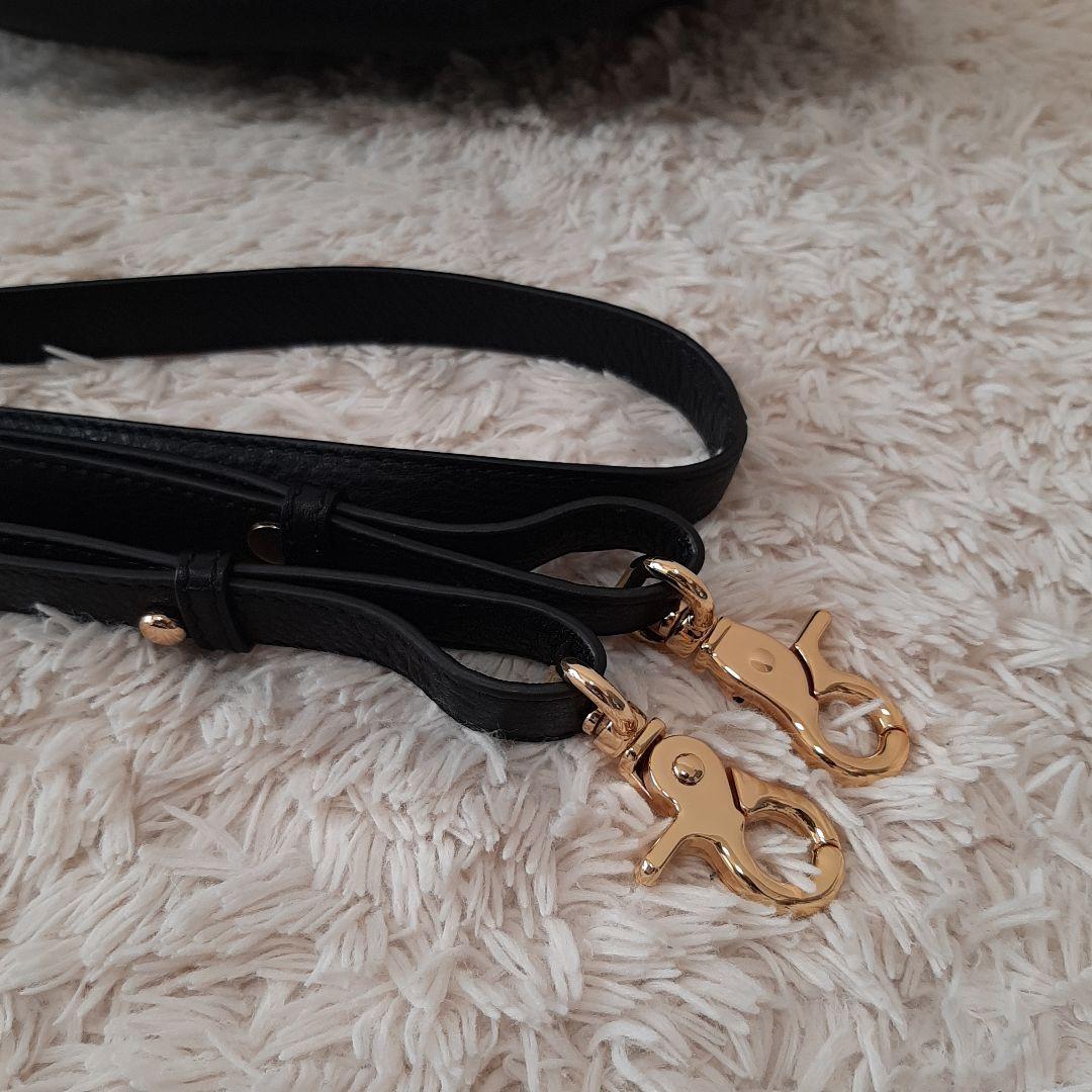 極美品　Tory Burch　トリーバーチ　2way バッグ　黒　アマンダ