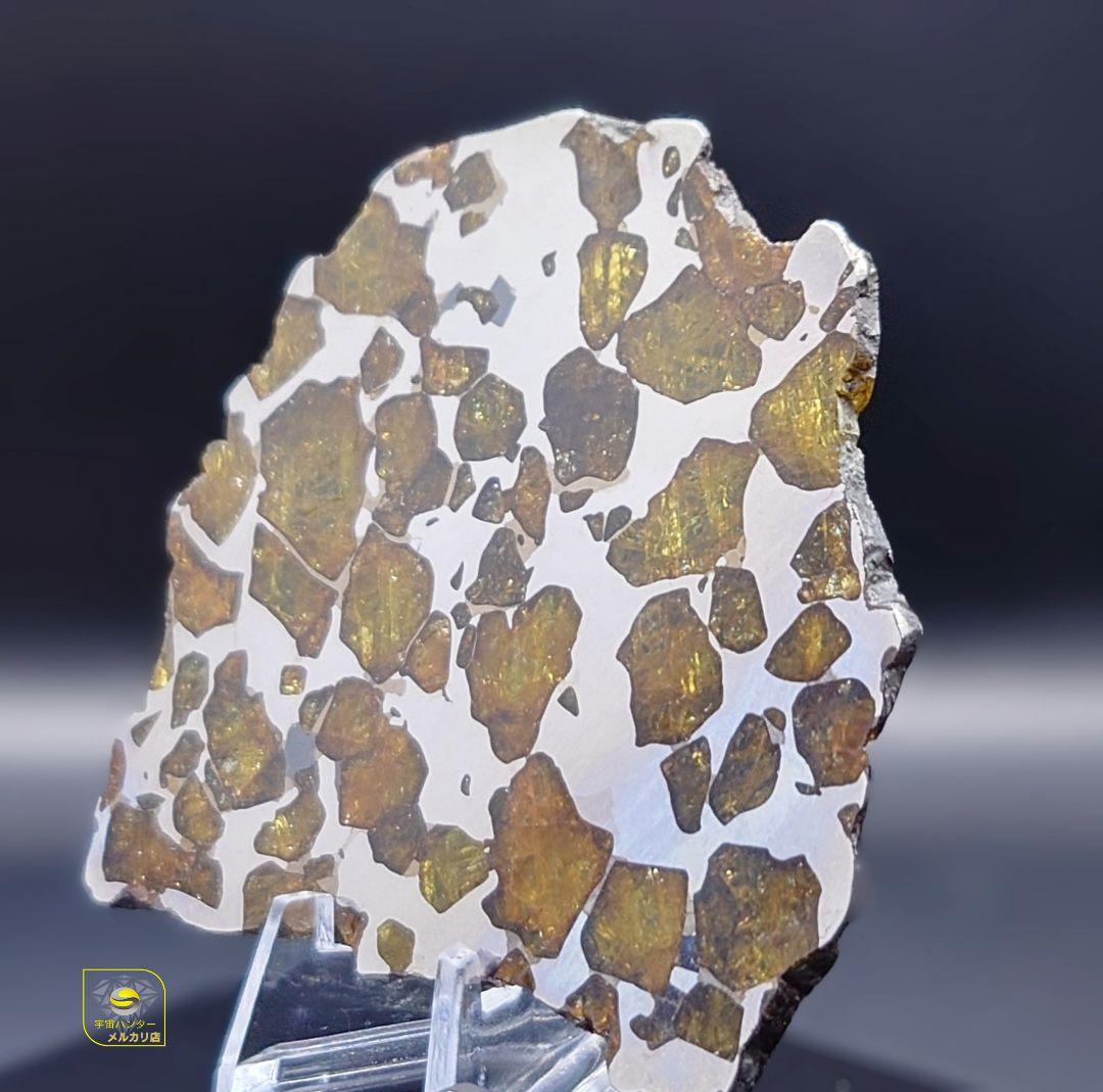 ★51.38g イミラック パラサイト 隕石 Imilac⭐⭐⭐