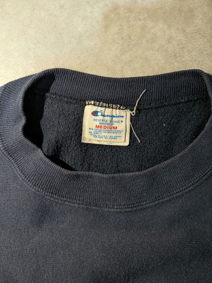 80s Champion COAST GUARD スウェット M ネイビー