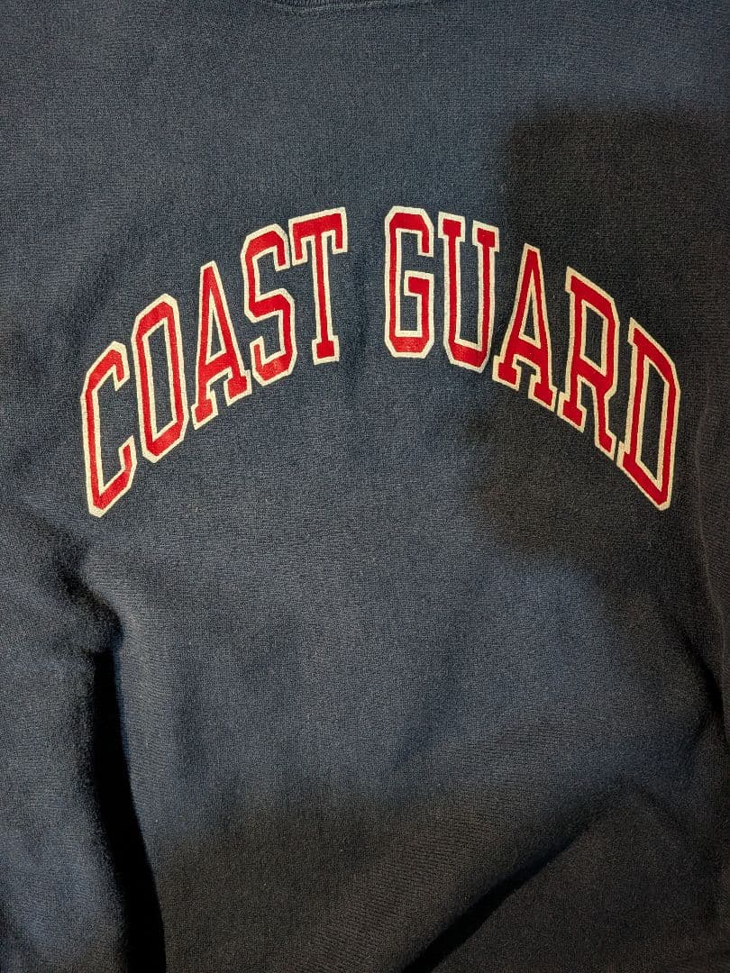 80s Champion COAST GUARD スウェット M ネイビー