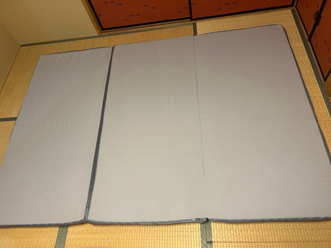 【美品】ニトリ　マットレス　点で支える体圧分散敷布団　ダブル