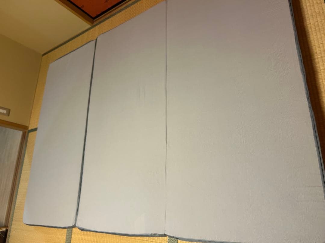 【美品】ニトリ　マットレス　点で支える体圧分散敷布団　ダブル