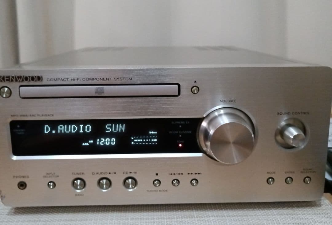 KENWOOD R-K711 CDレシーバー　 純正リモコン、取説付属　完動品