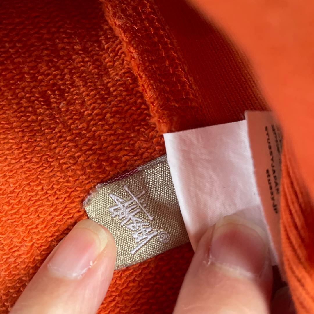 ステューシー Stussy オレンジ ラグランスリーブ スウェット