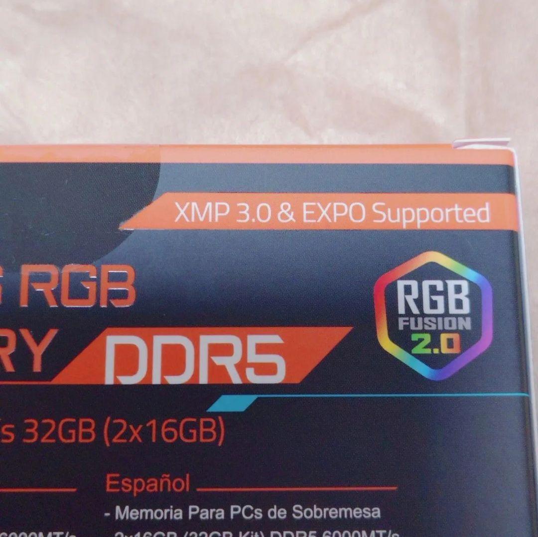 DDR5-6000 16GB×2枚組 GIGABYTE★ARS32G60D5R