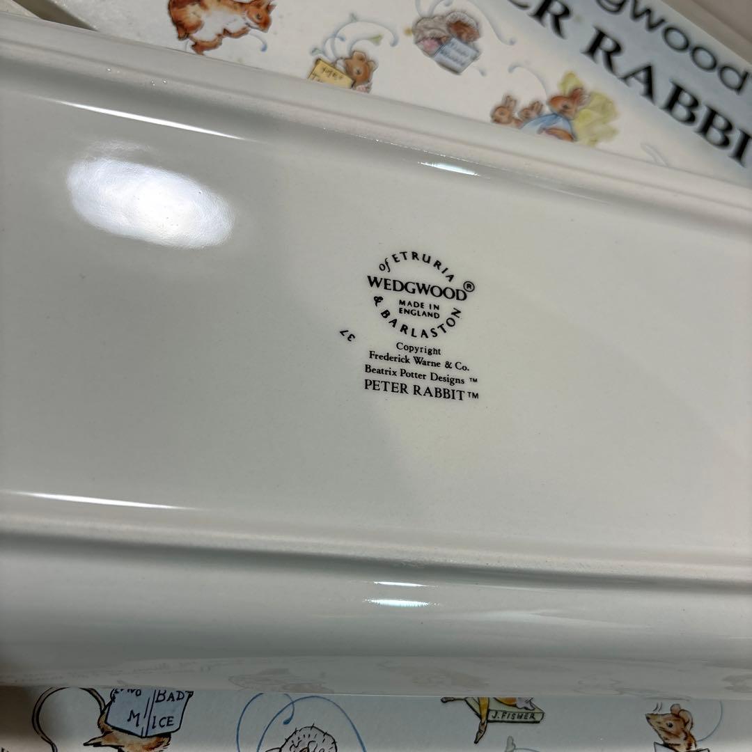ウェッジウッド　ピーターラビット　 4皿セット　プレート皿　食器