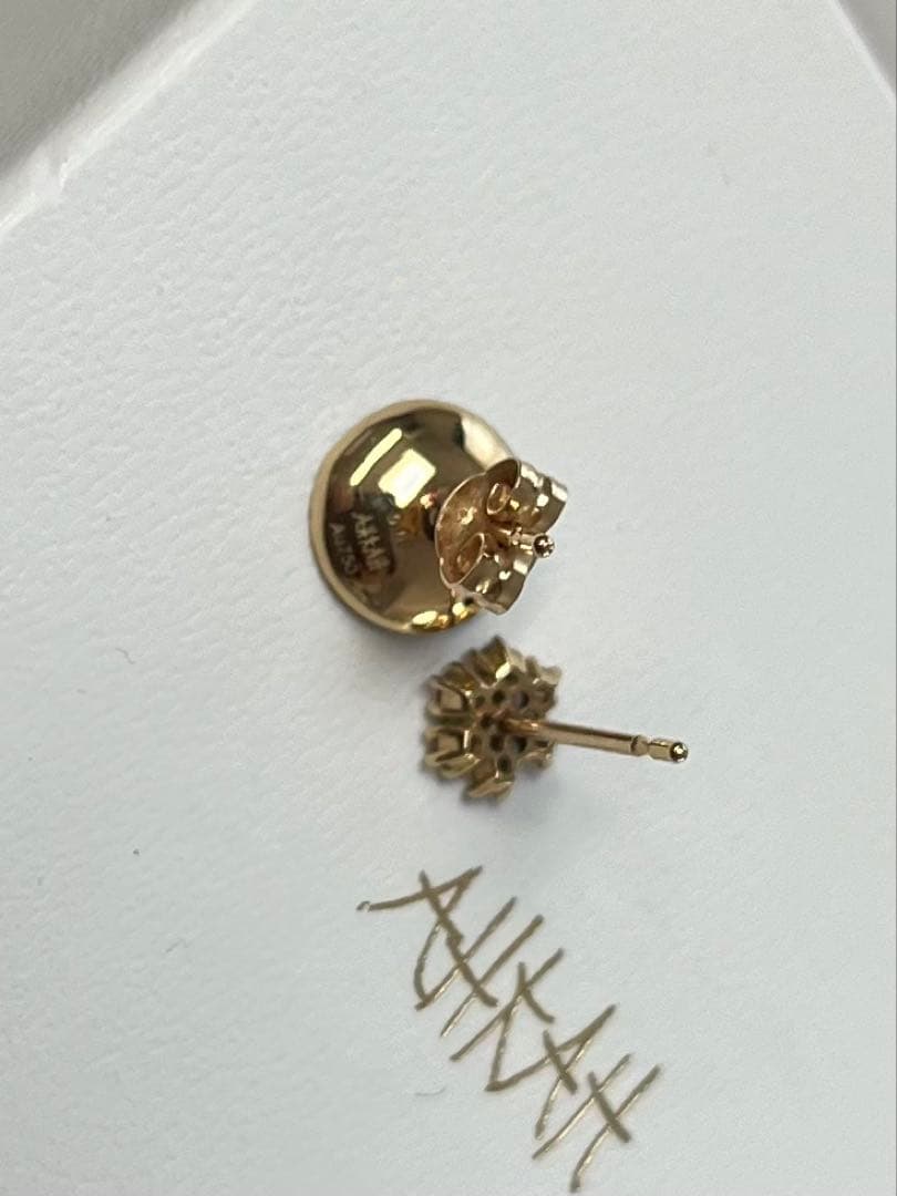 AHKAH 2019ss コサージュピアス（マルチカラー）、インセンスピアス