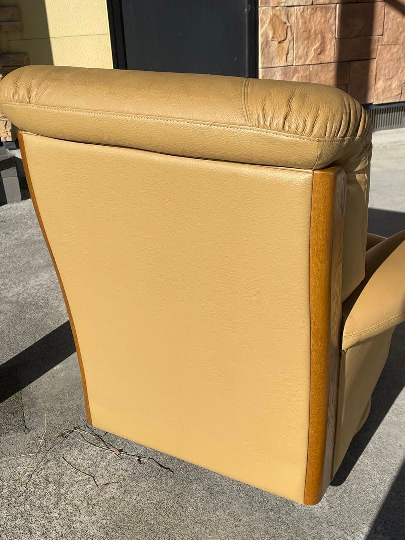 送料無料！　浜本工芸 HAMAMOTO 1人掛けソファ シングルソファ 本革