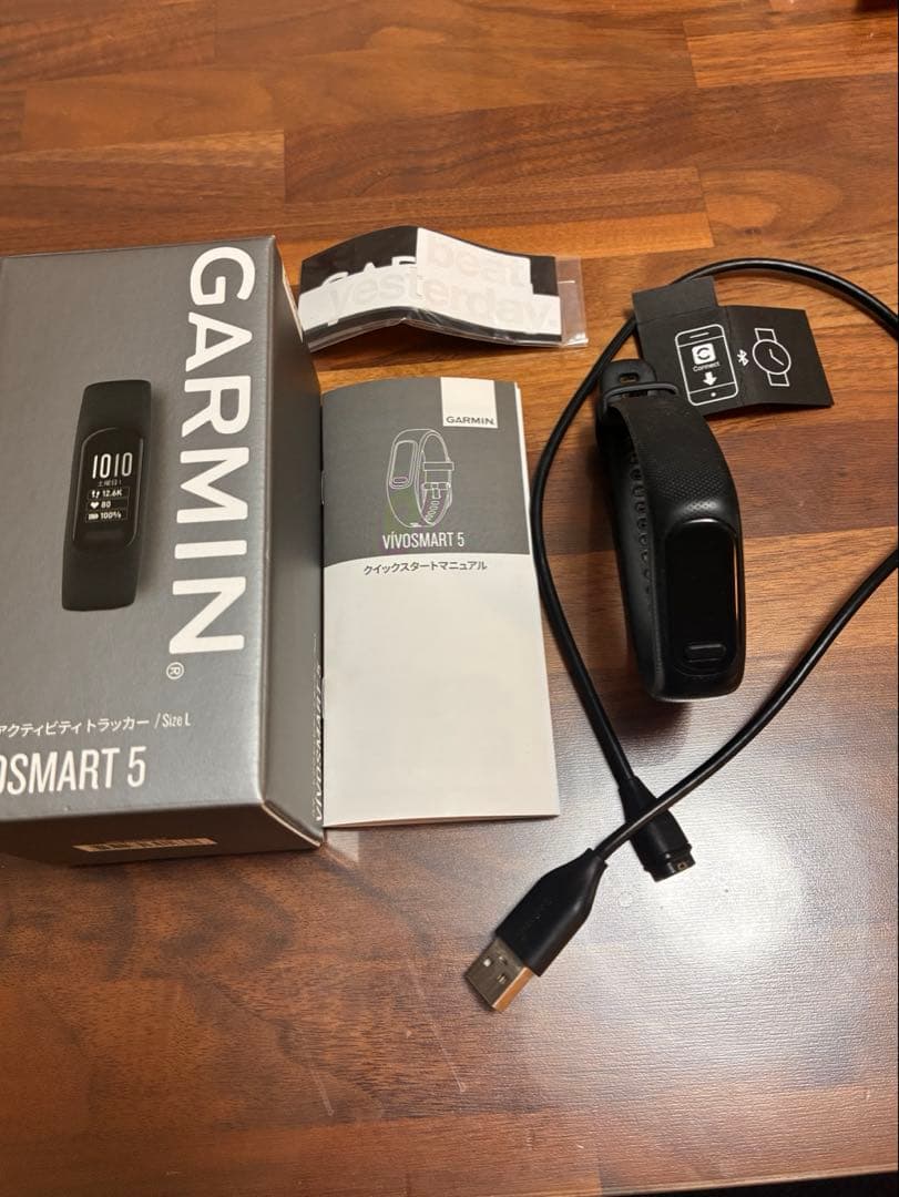 ヴィヴォスマート5 vivosmart 5 Black Lサイズ　男女　美品