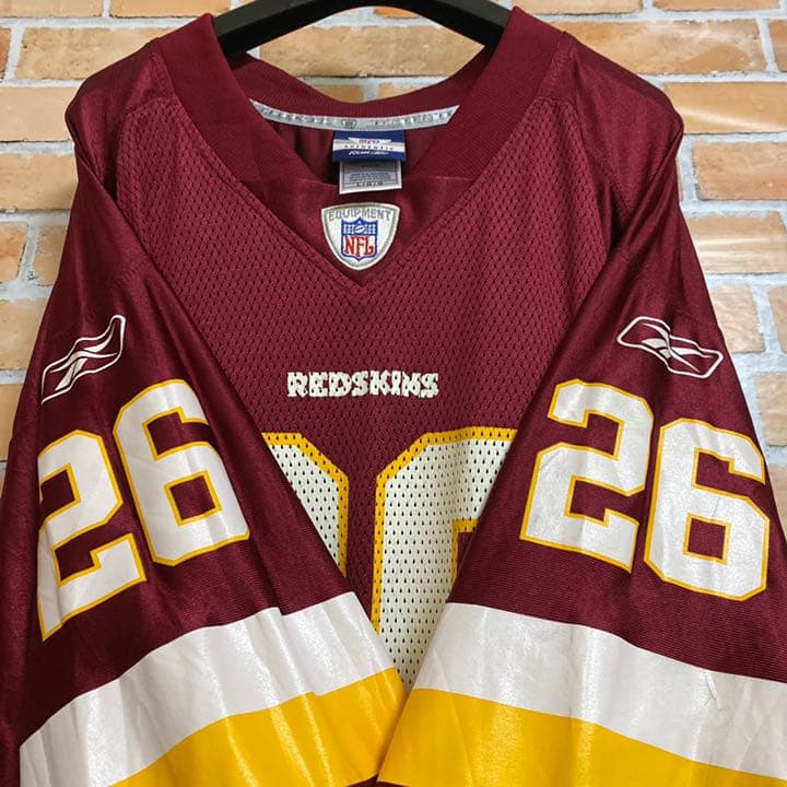 リーボック製　NFL ワシントン・レッドスキンズ　ユニフォーム [セール！]