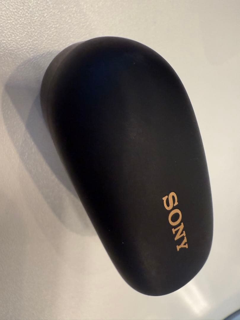 SONY ワイヤレスイヤホン ブラック 充電ケース付き