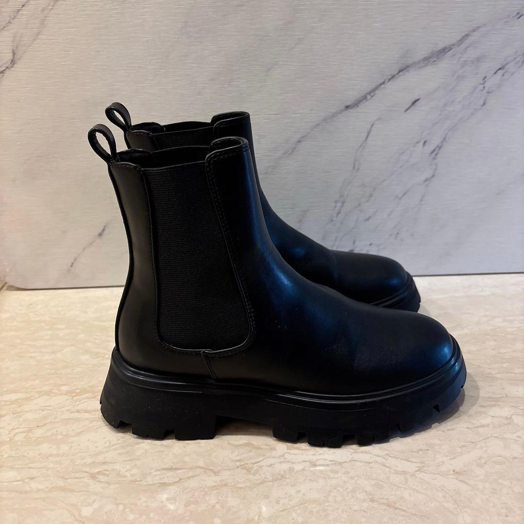 極美品✨️ユナイテッドアローズ サイドゴアブーツ　晴雨兼用 36