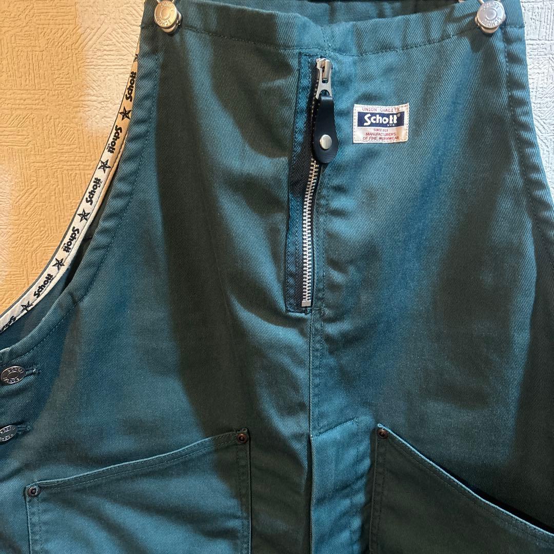 Schott ショット ツイル ワーク オーバーオール
