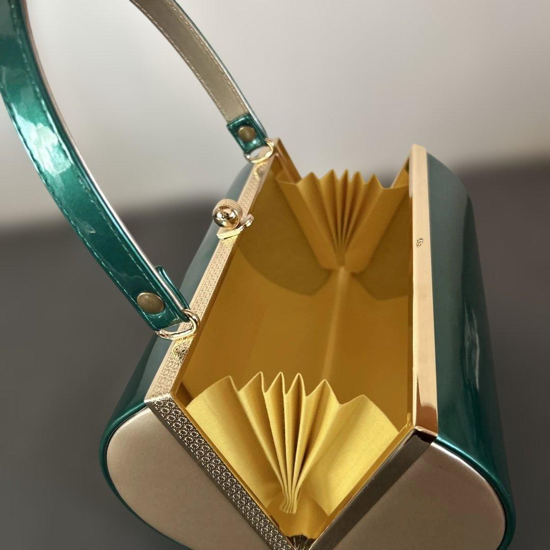 エナメル厚底草履バッグセット/NO.6