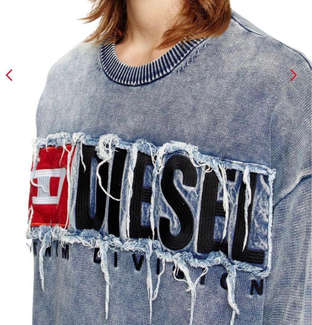 DIESEL ディーゼル ダメージ加工ニット