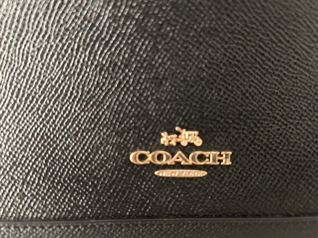 COACH ミニ シエラ サッチェル クロスグレイン レザー