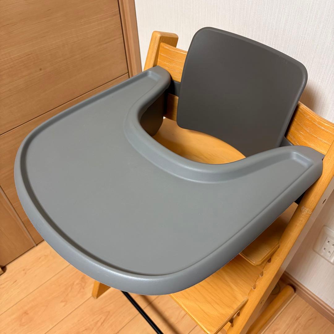 STOKKE ストッケ トリップトラップ ナチュラル ベビーセット・トレイ付