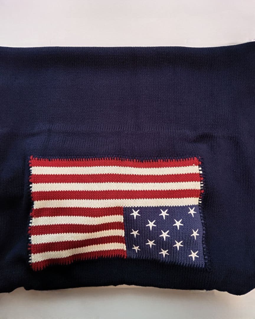 【セール】RALPH LAUREN  フラッグスローブランケット