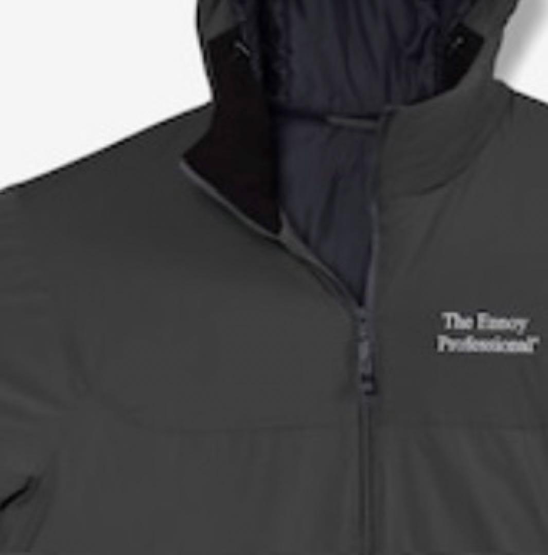 グ*チ様 ENNOYスタイリスト私物 PADDED NYLON HOODIEグレ