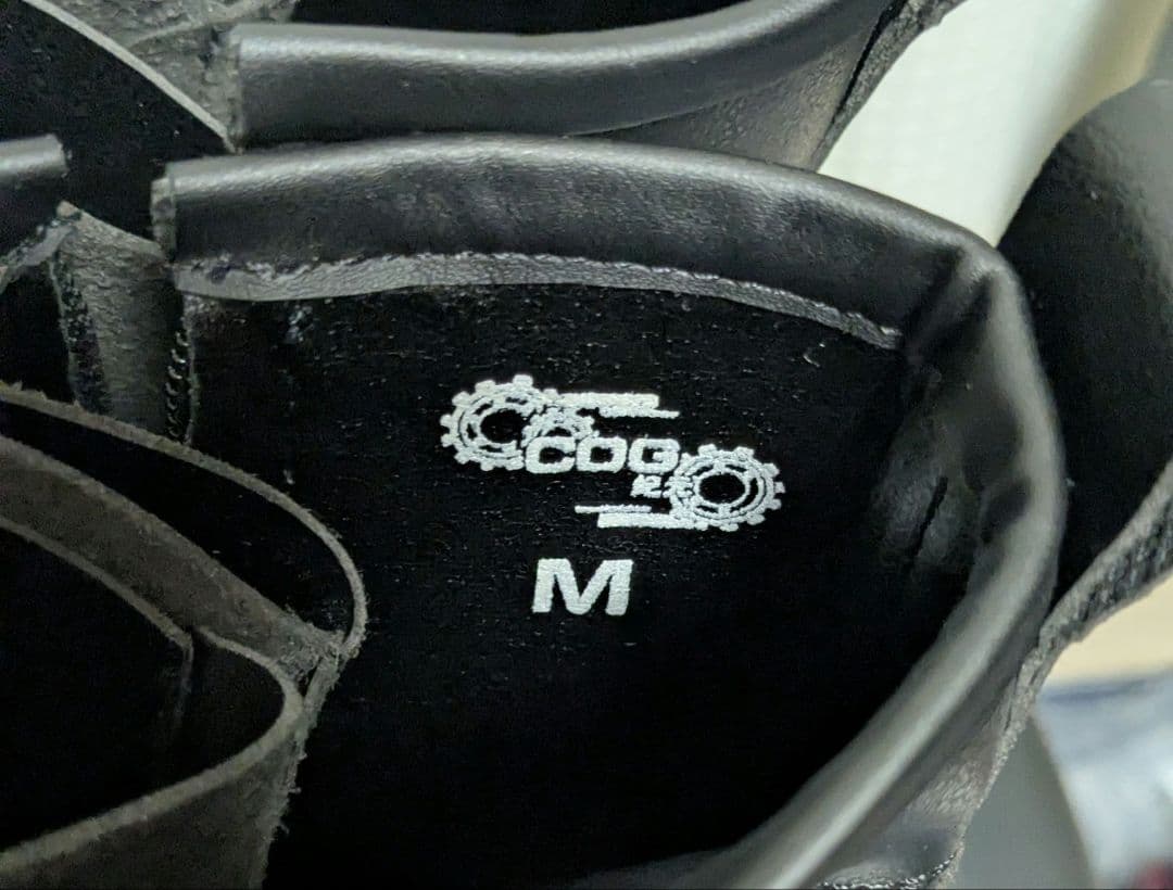 シークレットブーツ 18cm ブラック レースアップブーツ M