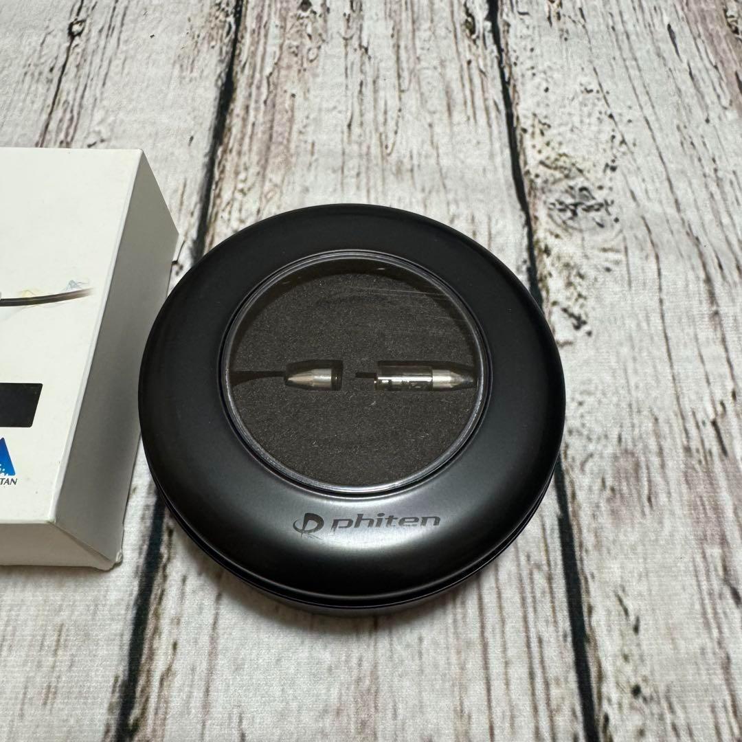 ファイテン　RAKUWAネック プチカレント（ブラック/50cm）