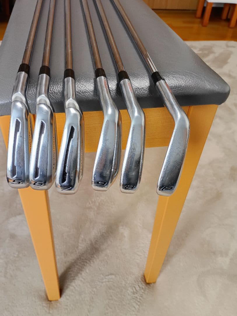テーラーメイド　ツアープリファード MC 6本セット　KBSシャフト(S）