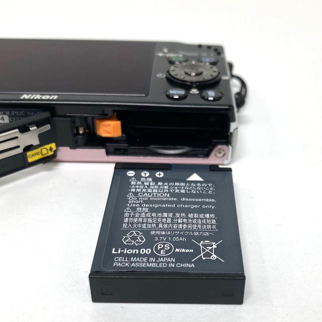 Nikon ニコン　COOLPIX S640　コンパクトデジタルカメラ　ピンク