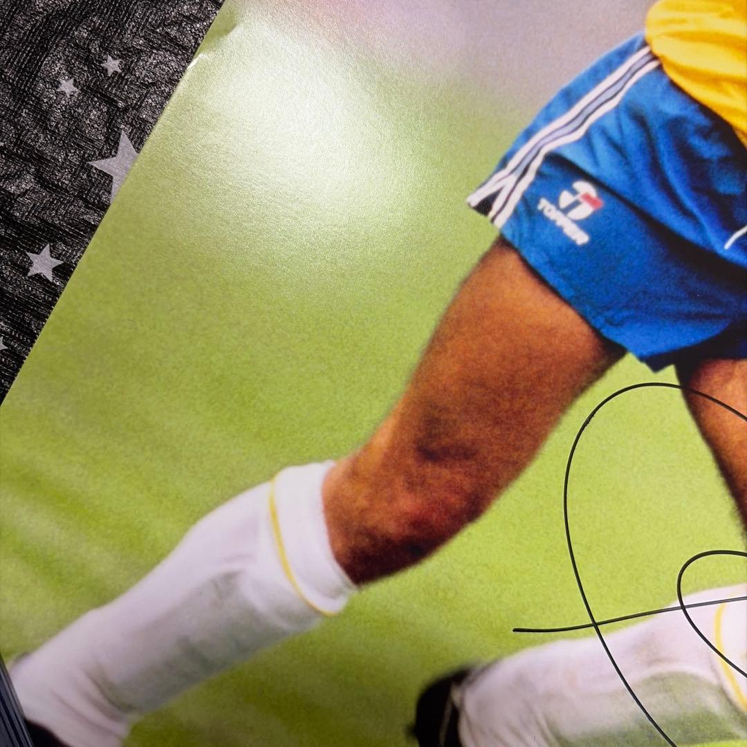 ブラジル代表　カレカ 1986年 メキシコワールドカップカップ 直筆サインフォト