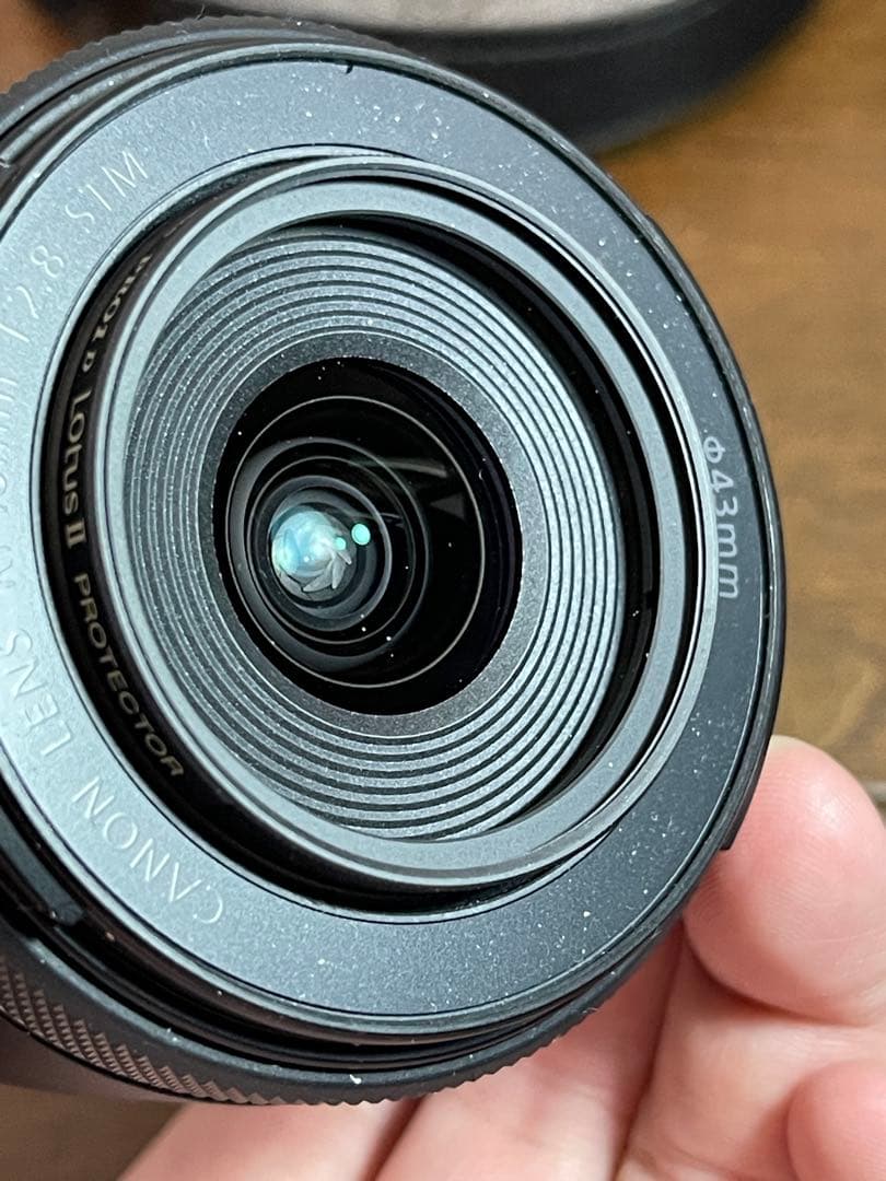 Canon RF16mm 単焦点レンズ Kenkoフィルター付き