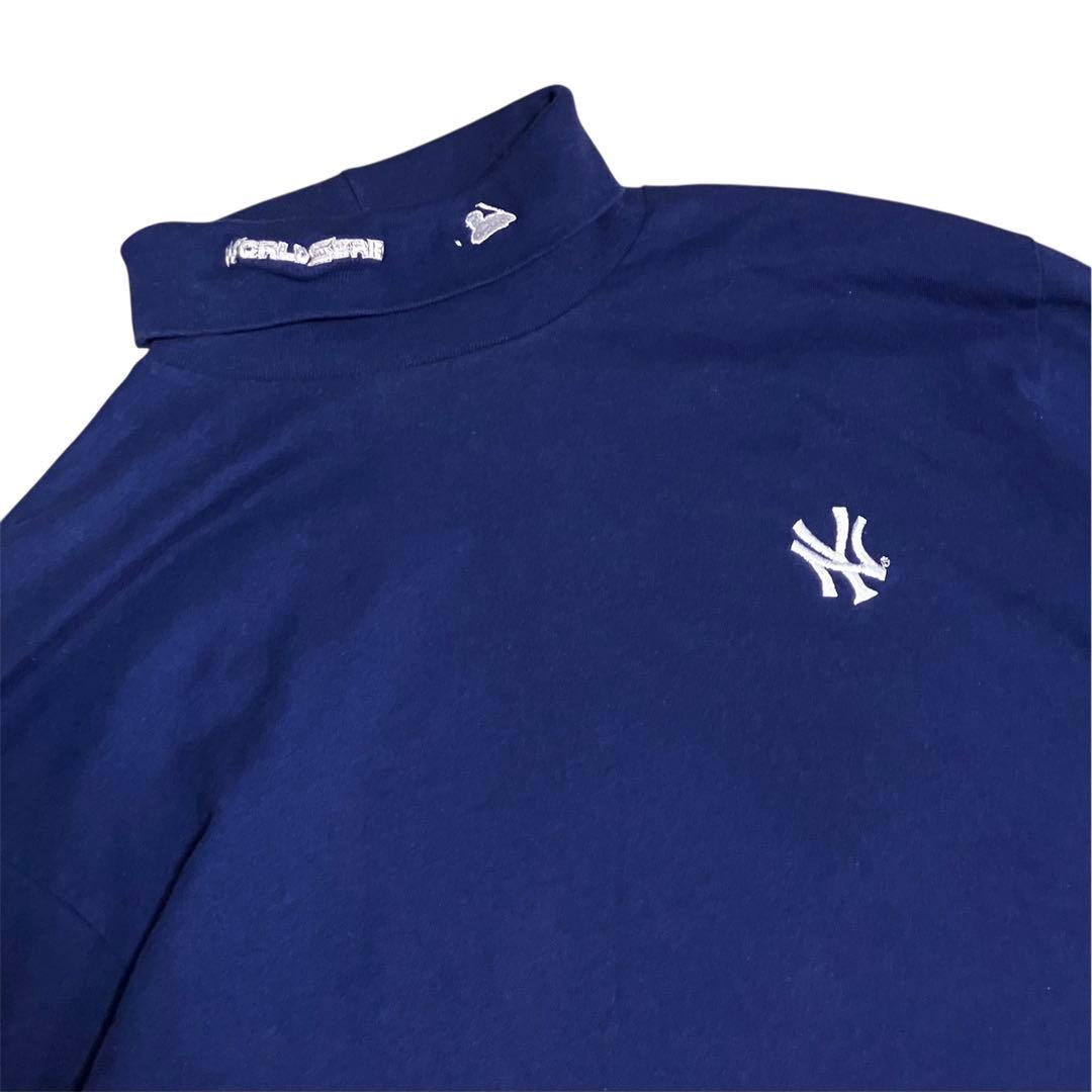 USA製MAJESTIC NYヤンキース タートルネック アンダーシャツ L