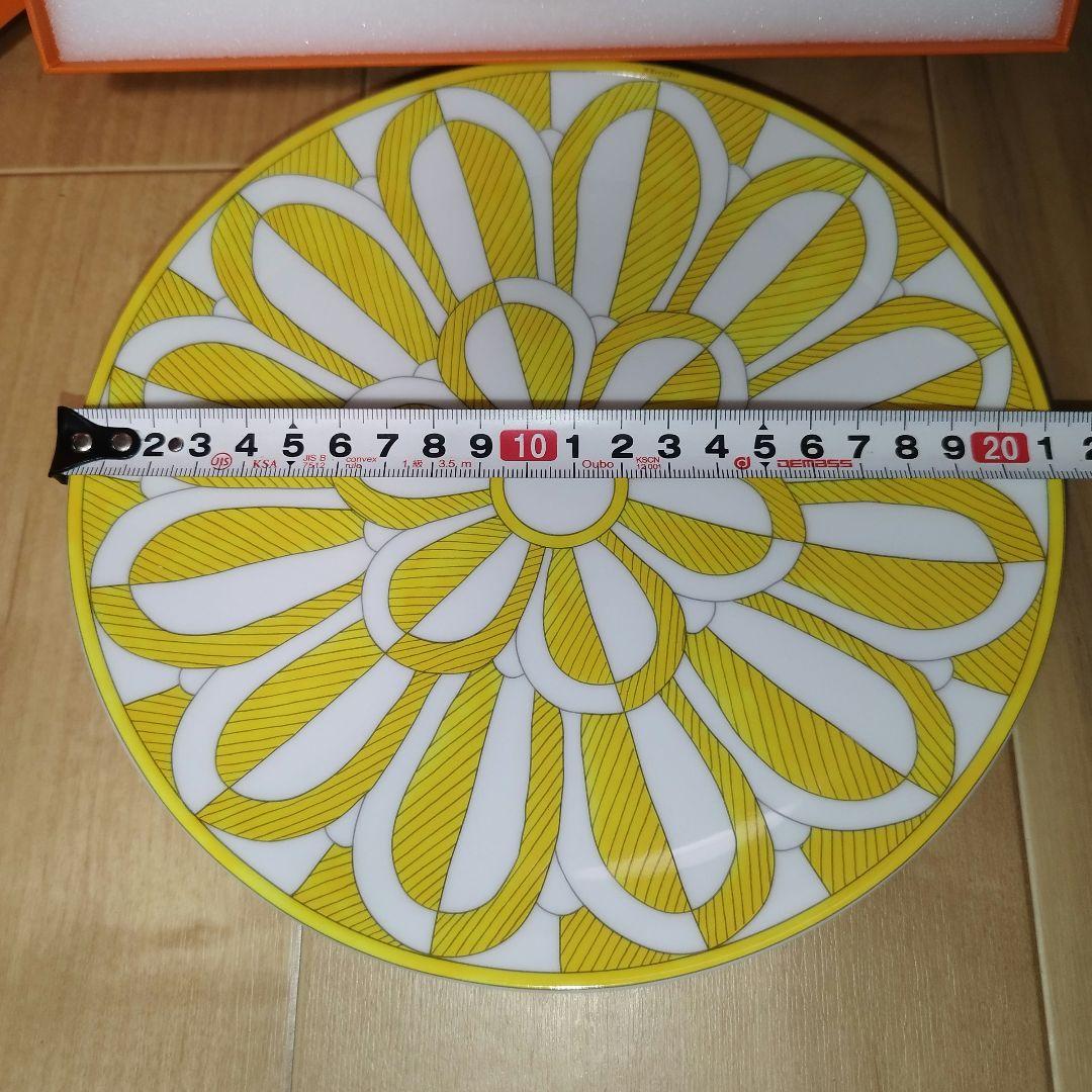 【美品】HERMES　ソレイユ・ドゥ・エルメス デザートプレートNo2　2枚