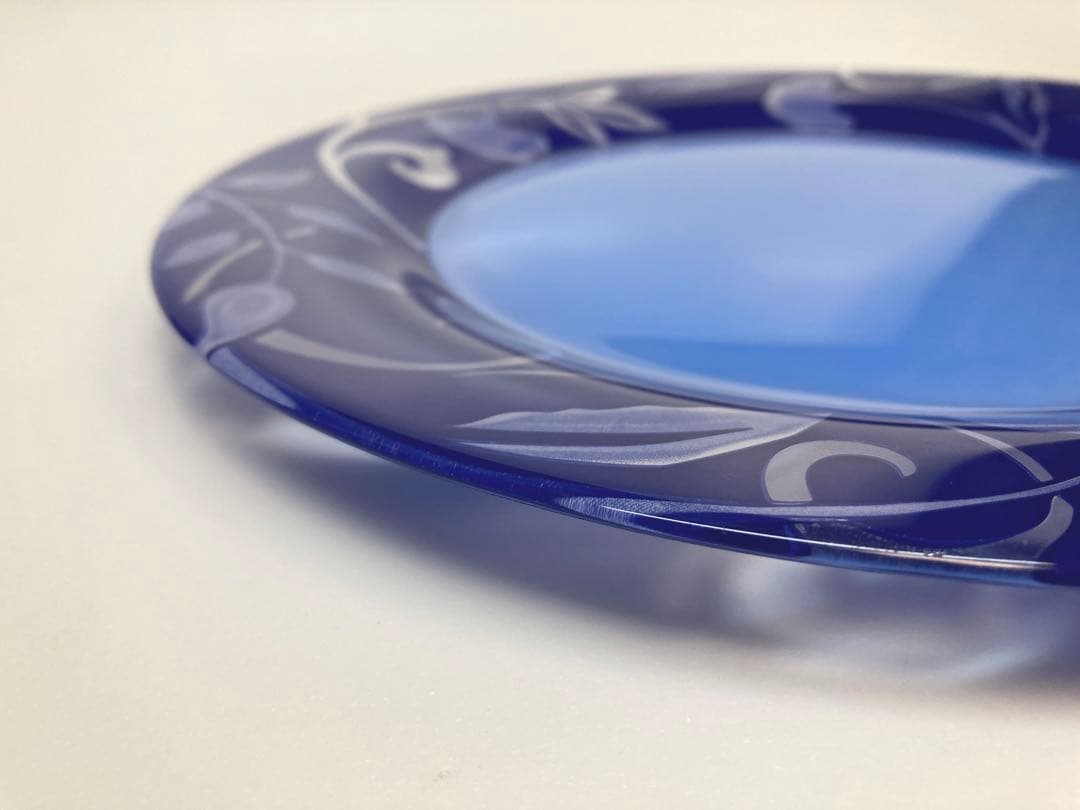 フランス製　ガラス食器 ② 大皿