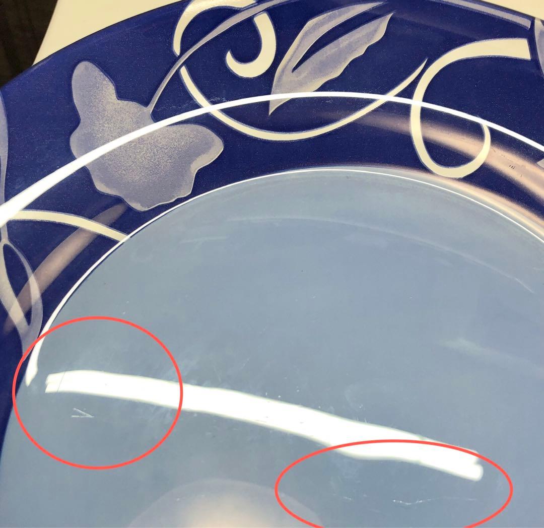 フランス製　ガラス食器 ② 大皿