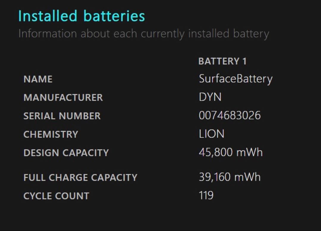 Windowsノート本体 Surface Laptop3 8GB Windows 11 
