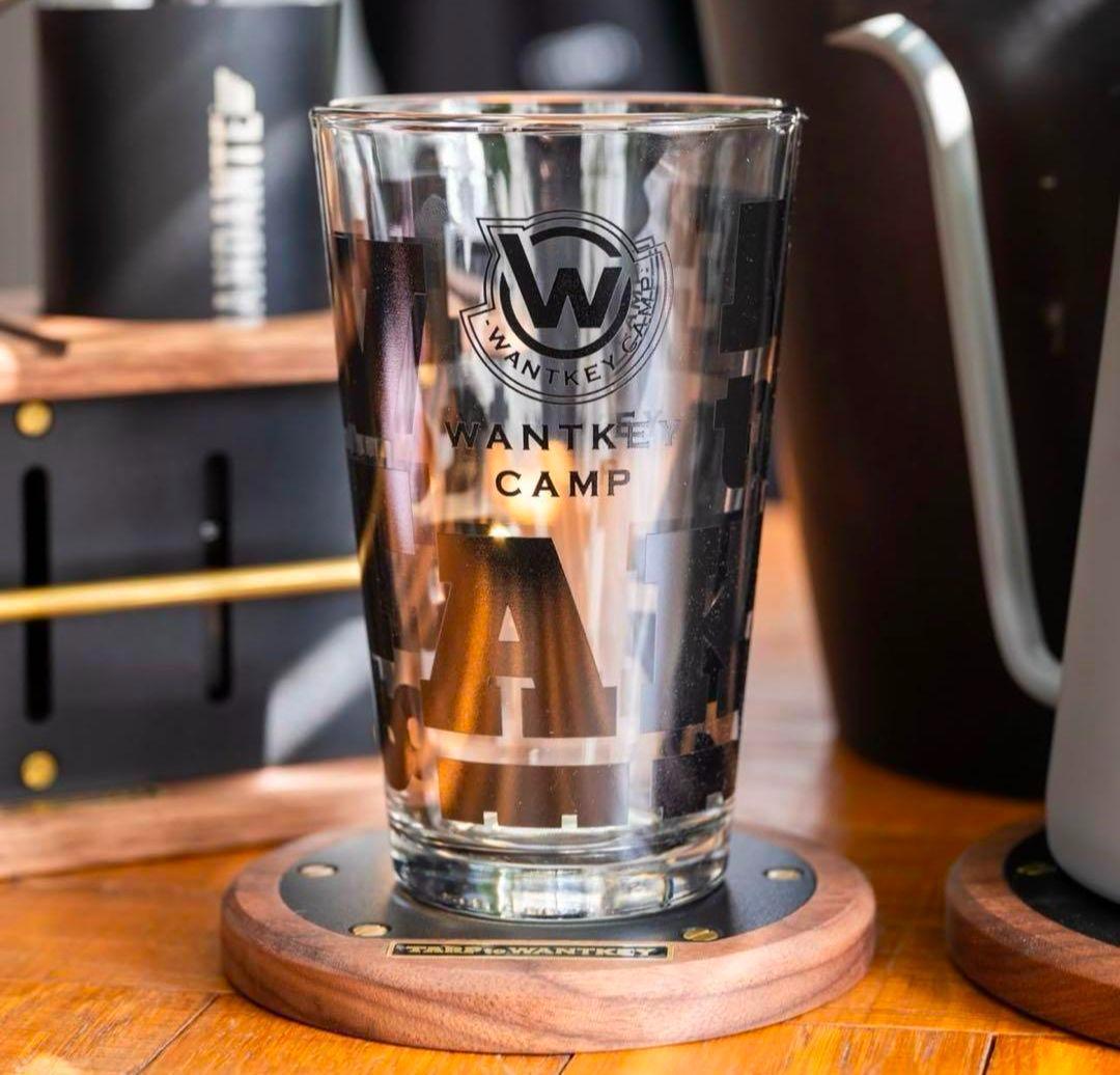 TARPtoTARP WANTKEYCAMP グラス&コースターM セット ②