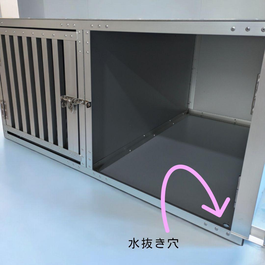 ドッグゲージ ✳ 2頭入れ 【 幅80×奥行き75×高さ45 】